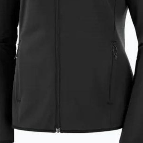 Salomon Outrack Full Zip Full Zip Mid fleece sweatshirt negru pentru femei LC1358200