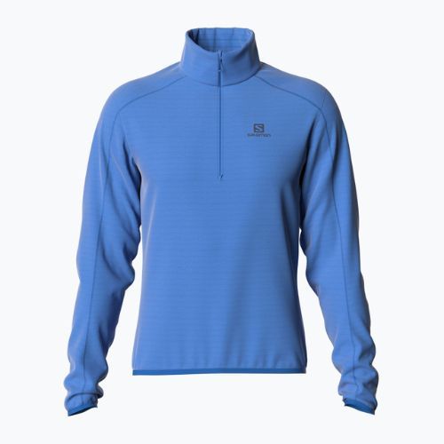 Tricou bărbătesc Salomon Outrack HZ Mid fleece albastru LC1711000