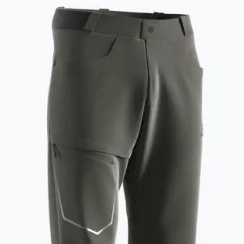 Pantaloni de trekking pentru bărbați Salomon Wayfarer verde LC1739200
