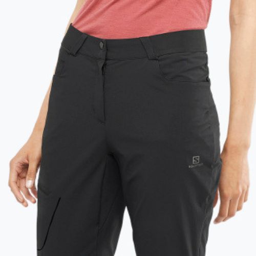 Pantaloni de trekking pentru femei Salomon Wayfarer negru LC1704