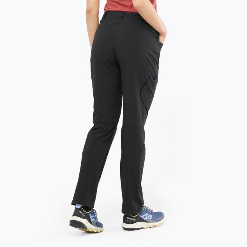 Pantaloni de trekking pentru femei Salomon Wayfarer negru LC1704