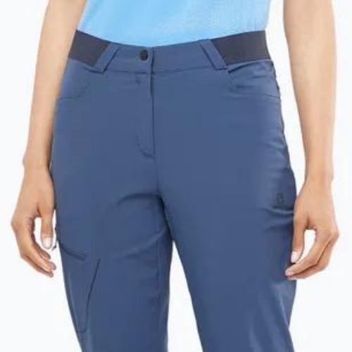 Pantaloni de trekking pentru femei Salomon Wayfarer albastru LC1704400