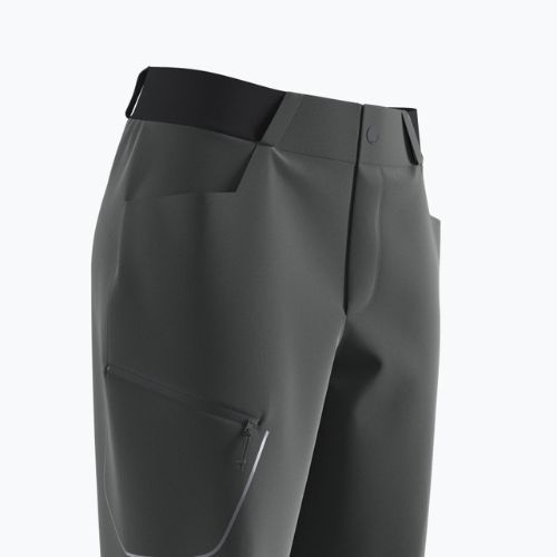 Pantaloni de trekking pentru femei Salomon Wayfarer Zip Off negru LC1701900