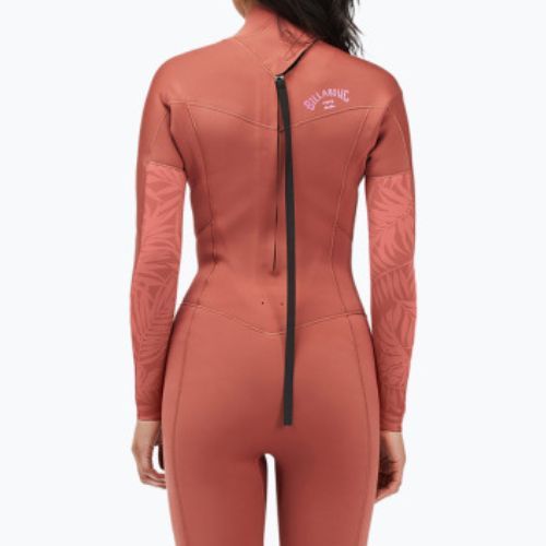 Costumul de neopren pentru femei Billabong 4/3 Synergy BZ Full red