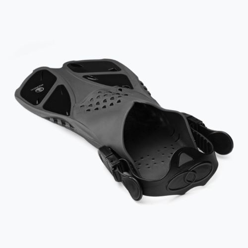 Set de snorkeling AQUASTIC Mască + Aripioare + Tub negru MSFA-01SC