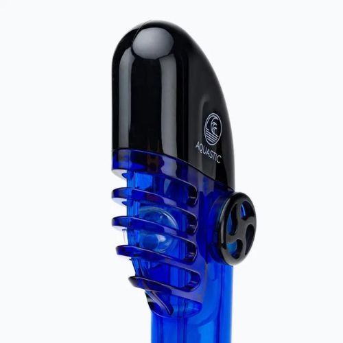 Set de snorkeling AQUASTIC Mască Fullface + Aripioare albastru SMFA-01SN
