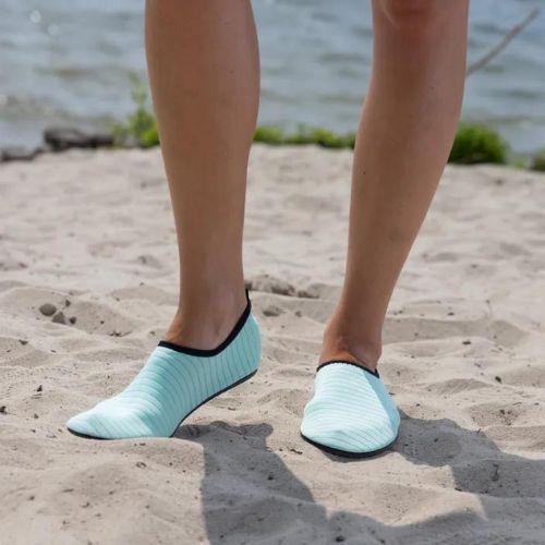 AQUASTIC Pantofi de apă Aqua albastru BS075