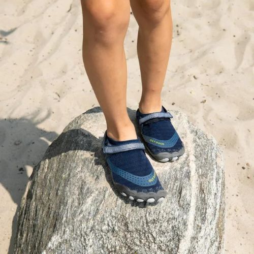 Pantofi de apă pentru copii AQUASTIC Aqua gri WS001