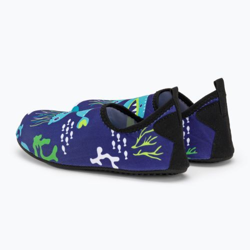Pantofi de apă pentru copii AQUASTIC Aqua blue KWS054