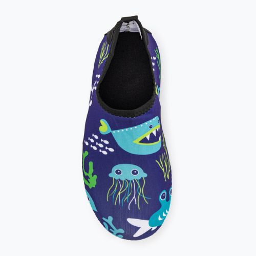 Pantofi de apă pentru copii AQUASTIC Aqua blue KWS054