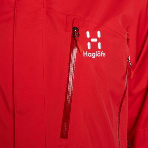 Haglöfs Astral GTX jachetă de ploaie pentru femei roșu 604669