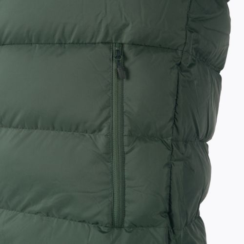 Jachetă din puf pentru bărbați Haglöfs Bield Down Hood verde 604684