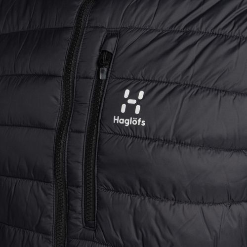 Jachetă bărbătească Haglöfs Spire Mimic Hood negru 604676