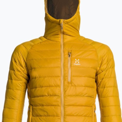 Jachetă bărbătească Haglöfs Spire Mimic Hood galben 604676