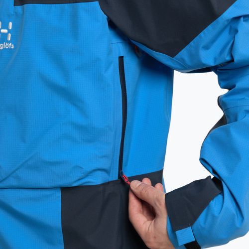 Jachetă de ploaie pentru bărbați Haglöfs Spitz GTX PRO albastru 605390