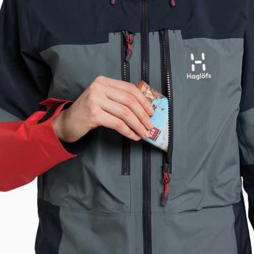 Jachetă de ploaie pentru femei Haglöfs Spitz GTX PRO albastru 605391