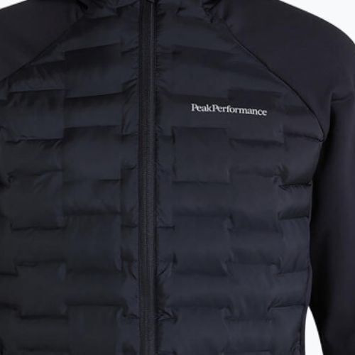 Jachetă cu glugă pentru bărbați Peak Performance Argon Hybrid Hood negru G77866040