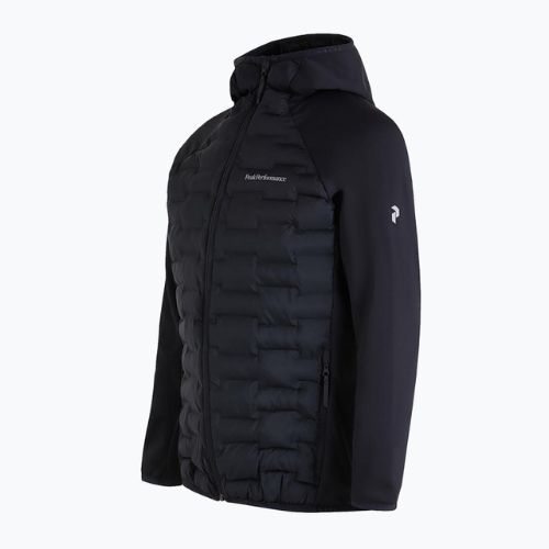 Jachetă cu glugă pentru bărbați Peak Performance Argon Hybrid Hood negru G77866040