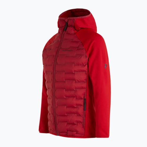 Jachetă cu glugă pentru bărbați Peak Performance Argon Hybrid Hood Red G77866120