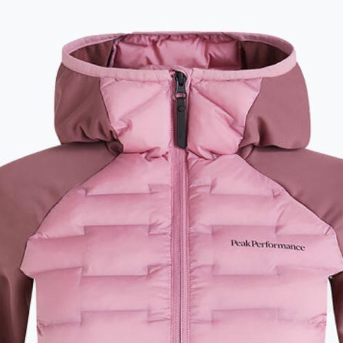Jachetă cu glugă pentru femei Peak Performance Argon Hybrid Hood roz G77859110