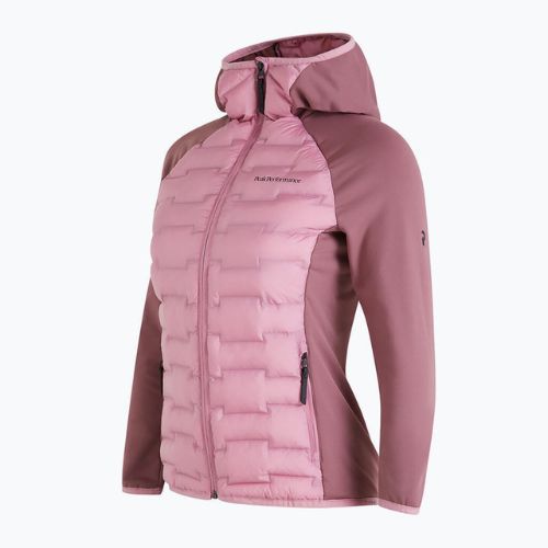 Jachetă cu glugă pentru femei Peak Performance Argon Hybrid Hood roz G77859110