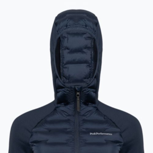 Jachetă cu glugă pentru femei Peak Performance Argon Hybrid Hood albastru marin G77859010