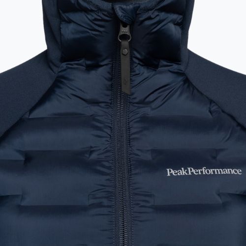 Jachetă cu glugă pentru femei Peak Performance Argon Hybrid Hood albastru marin G77859010