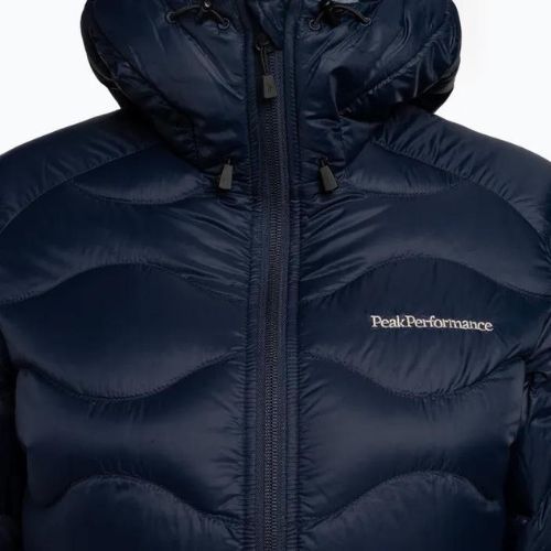 Jachetă din puf pentru femei Peak Performance Helium Down Hood albastru marin G77852010