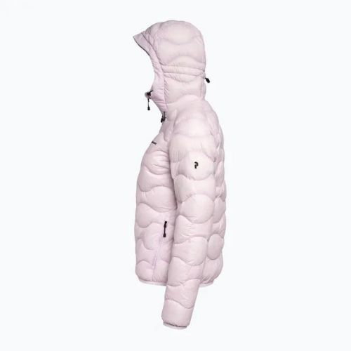 Jachetă din puf pentru femei Peak Performance Helium Down Hood roz G77852140