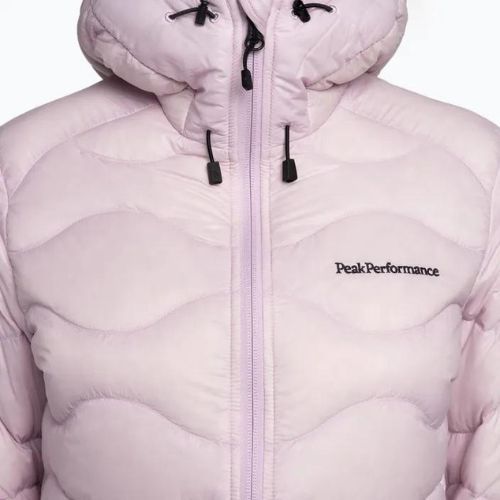 Jachetă din puf pentru femei Peak Performance Helium Down Hood roz G77852140