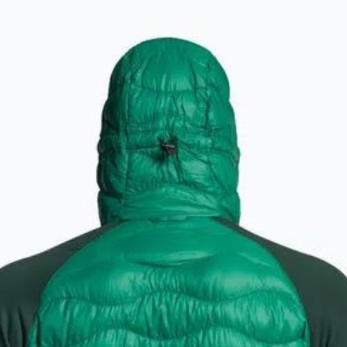 Jachetă bărbătească Peak Performance Helium Down Hybrid Hood Jacket Verde G77855130