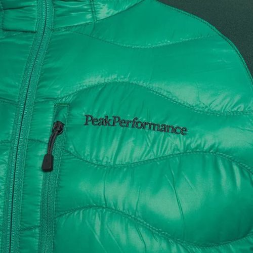 Jachetă bărbătească Peak Performance Helium Down Hybrid Hood Jacket Verde G77855130