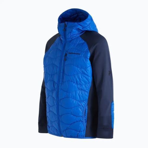 Jachetă bărbătească Peak Performance Helium Down Hybrid Hood Jacket Blue G77855110