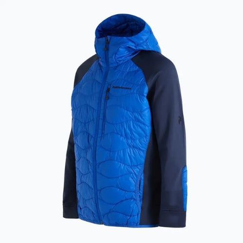 Jachetă bărbătească Peak Performance Helium Down Hybrid Hood Jacket Blue G77855110