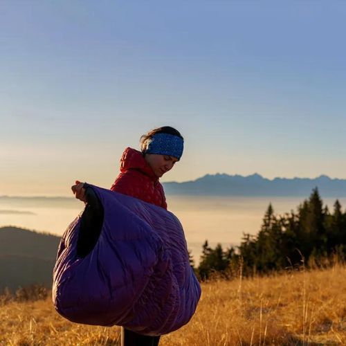 Sac de dormit AURA AR 450 violet AU07962
