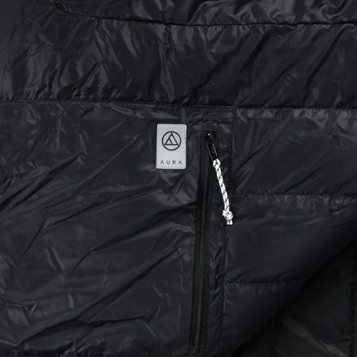 Sac de dormit AURA Nom 400 stânga gri AU07160