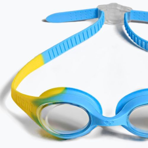 Ochelari de înot pentru copii ARENA Spider galben și albastru 004310