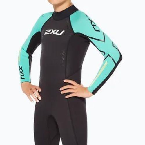 Costum de triatlon pentru copii 2XU Propel negru CW6569C