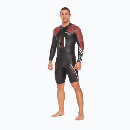 Spumă de înot pentru bărbați 2XU Swimrun PRO 8/4/2/1.5 mm negru MW5477C