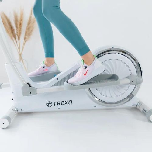 Bicicletă eliptică XTREXO alb ET500