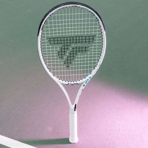 Rachetă de tenis pentru copii Tecnifibre Tempo 25 alb 14TEMP252E