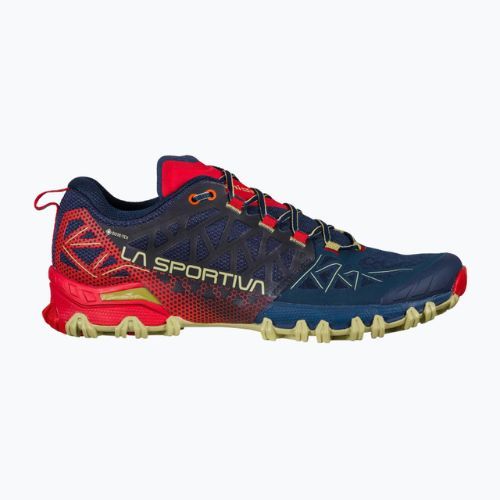La Sportiva Bushido II GTX pantofi de alergare pentru bărbați albastru marin și roșu 46Y629317