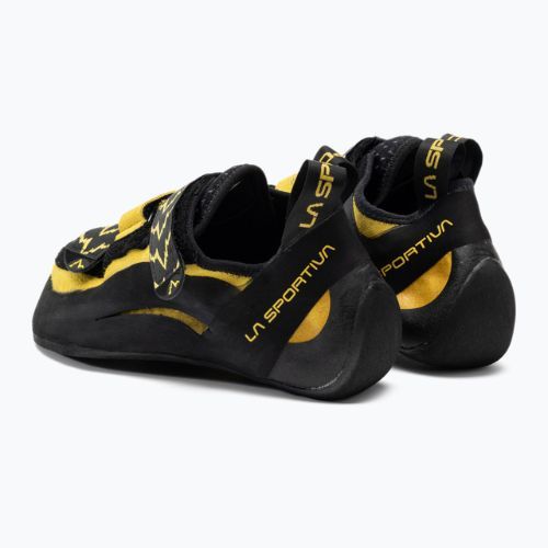 La Sportiva Miura VS pantofi de alpinism pentru bărbați negru/galben 555