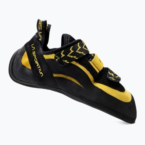 La Sportiva Miura VS pantofi de alpinism pentru bărbați negru/galben 555
