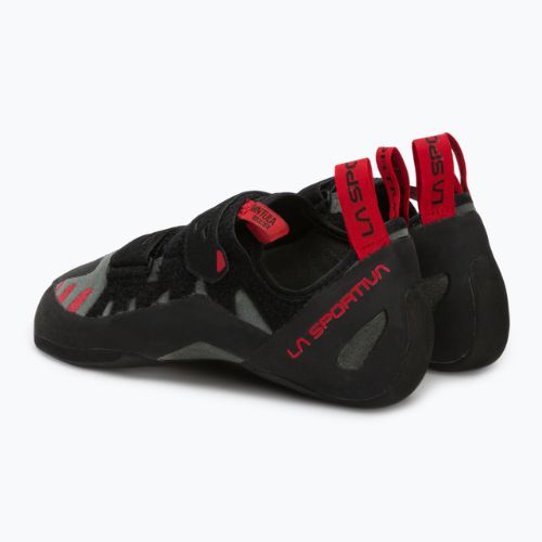 La Sportiva Tarantula Boulder pantof de alpinism pentru bărbați negru și roșu 40C917319