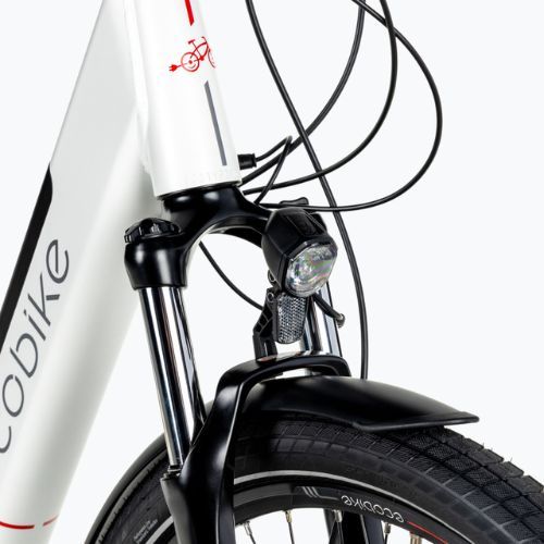 Ecobike LX300 Greenway bicicletă electrică albă 1010306