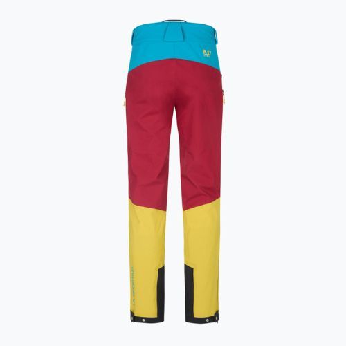 Pantaloni de drumeție pentru bărbați La Sportiva Crizzle EVO Shell galben-maroniu cu membrană L76723320