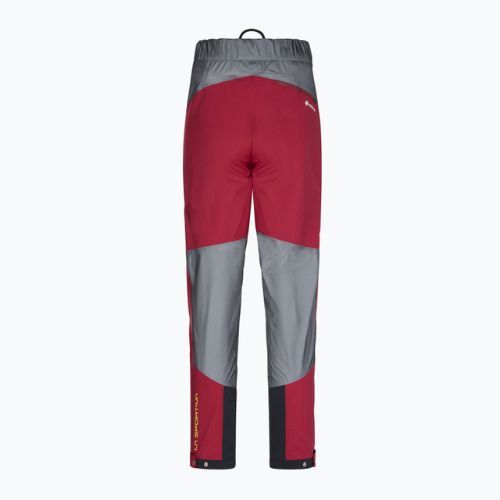 Pantaloni de drumeție cu membrană LaSportiva Revel GTX pentru bărbați negru și maro L55999320