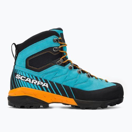 Cizme de trekking pentru bărbați SCARPA Mescalito TRK GTX turcoaz-negru 61050