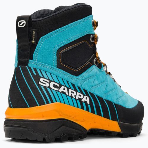 Cizme de trekking pentru bărbați SCARPA Mescalito TRK GTX turcoaz-negru 61050